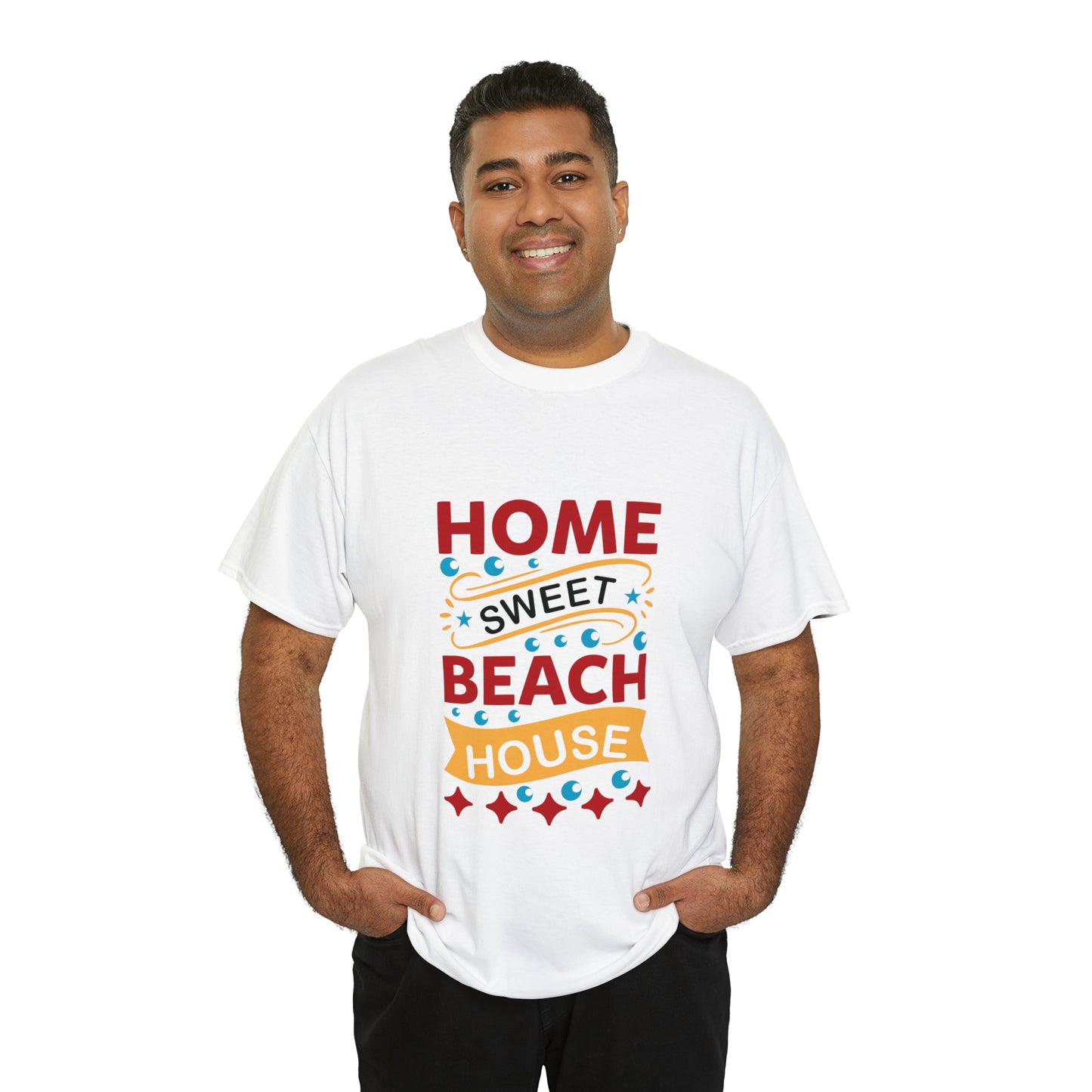 Home sweet beach house Heavy Cotton Tee