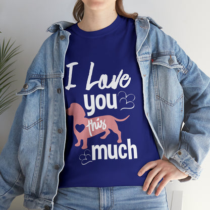 I Love You This Much - Women Cat T-Shirt