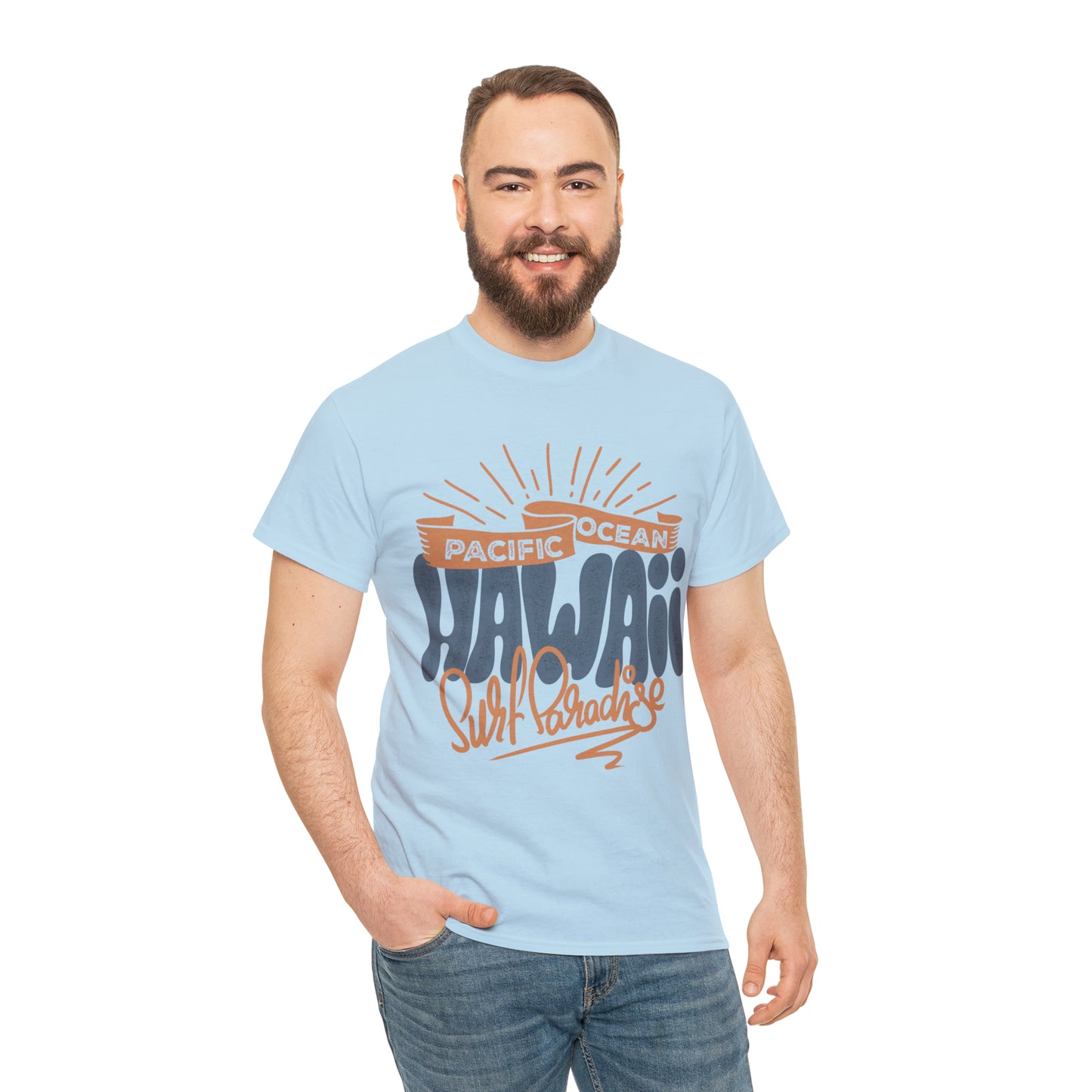 Summer mix: Pacific ocean Hawaii Cotton T-Shirt