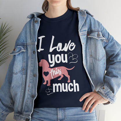 I Love You This Much - Women Cat T-Shirt