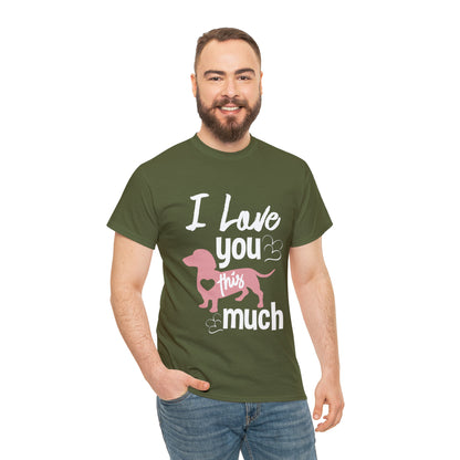 I Love You This Much - Women Cat T-Shirt