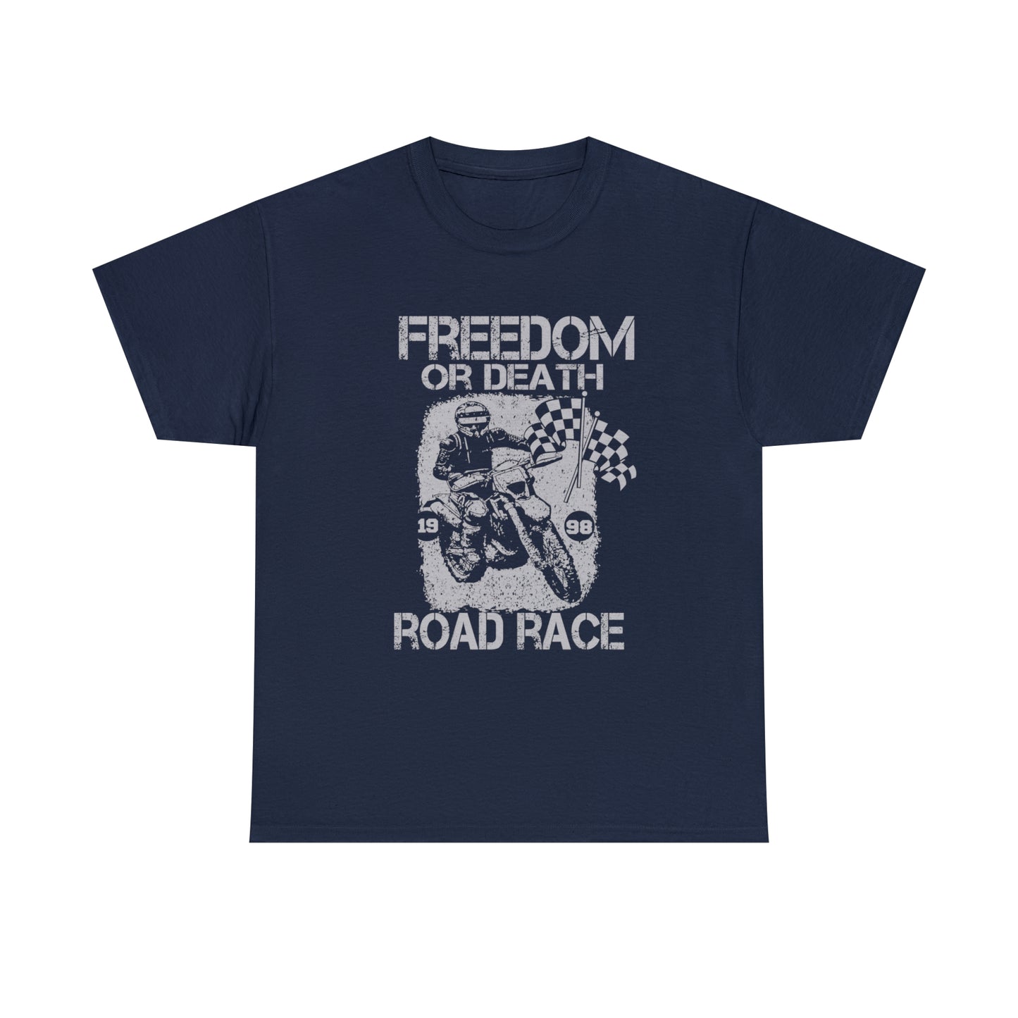 Freedom Or Death Motorcycle Lover T-Shirt