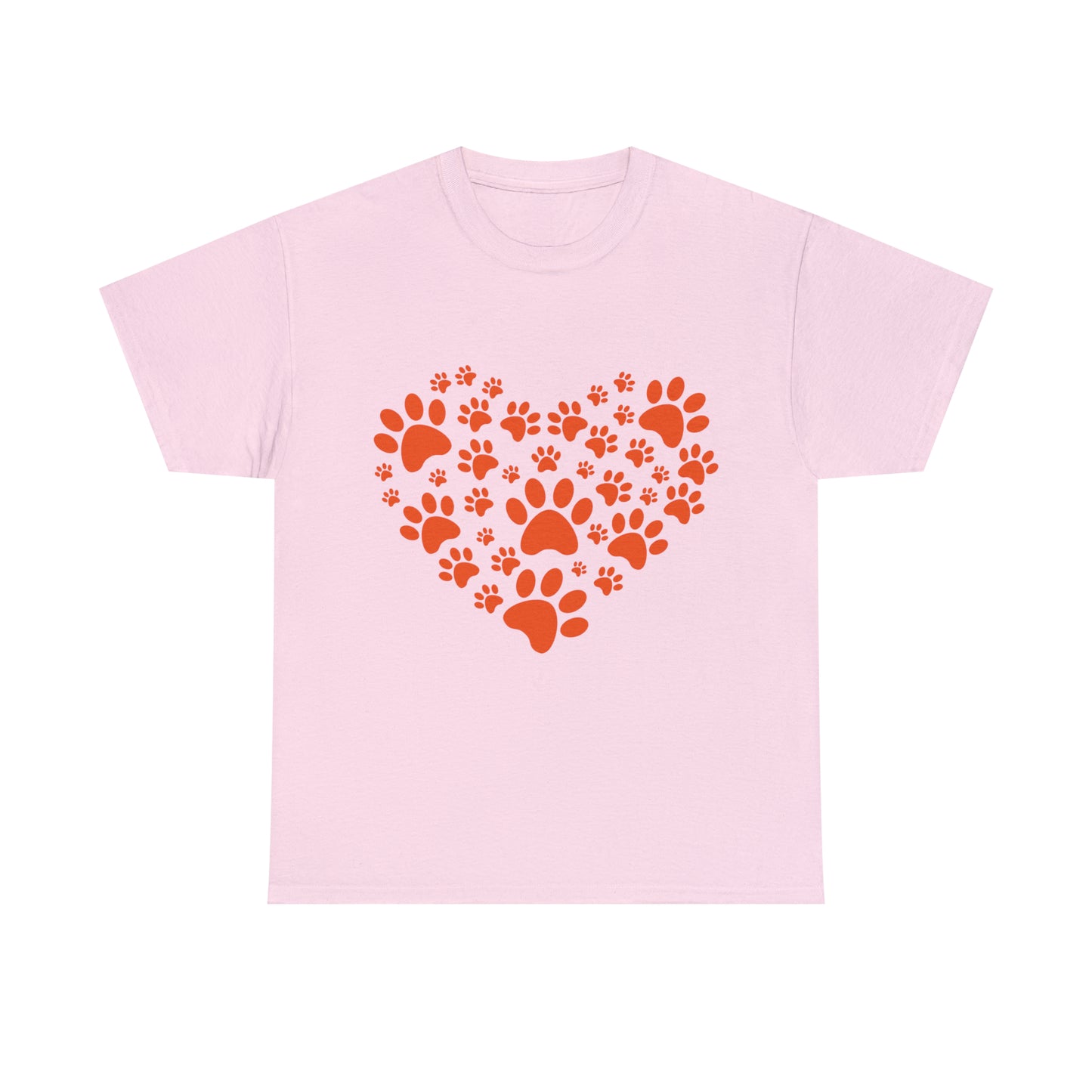 Heart With Paws - Women Cat T-Shirt