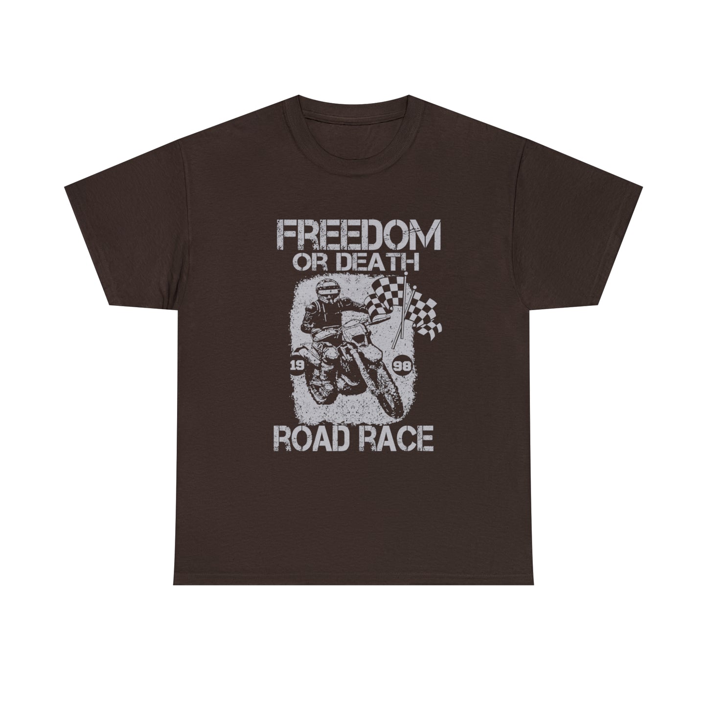 Freedom Or Death Motorcycle Lover T-Shirt