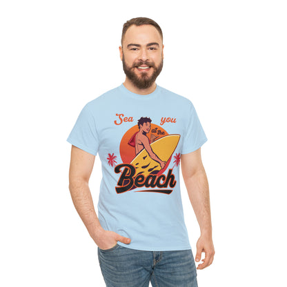 Summer mix: meet at the beach Cotton T-Shirt