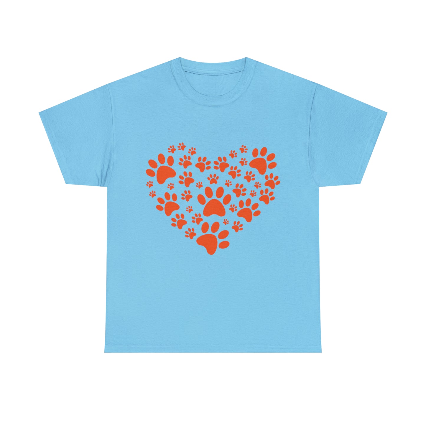 Heart With Paws - Women Cat T-Shirt