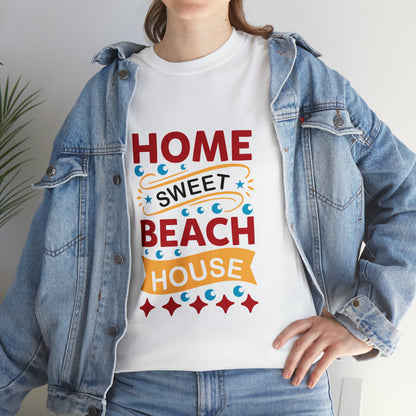 Home sweet beach house Heavy Cotton Tee