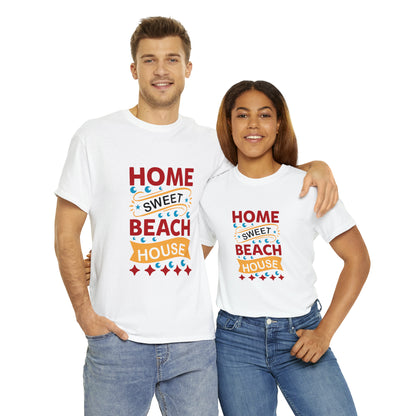 Home sweet beach house Heavy Cotton Tee