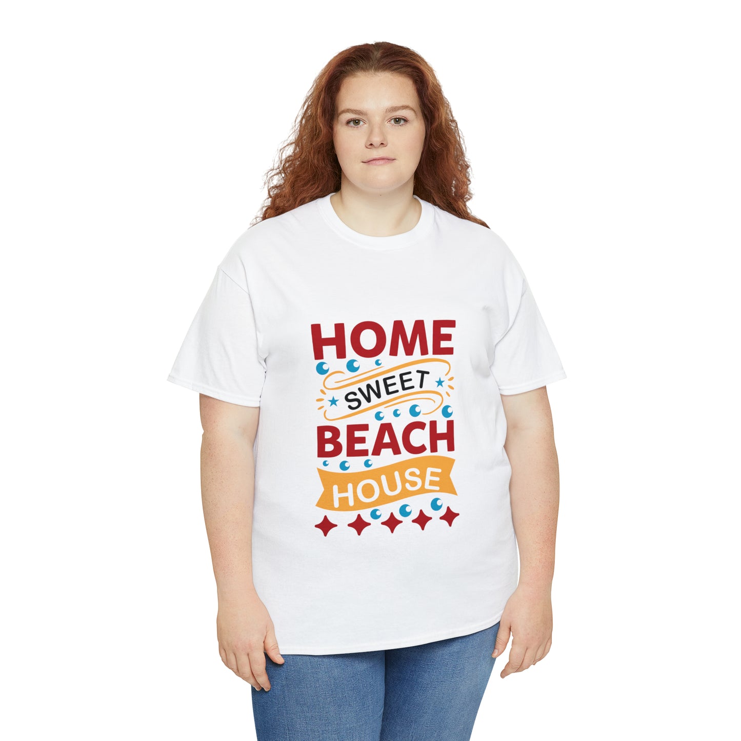 Home sweet beach house Heavy Cotton Tee