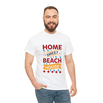 Home sweet beach house Heavy Cotton Tee