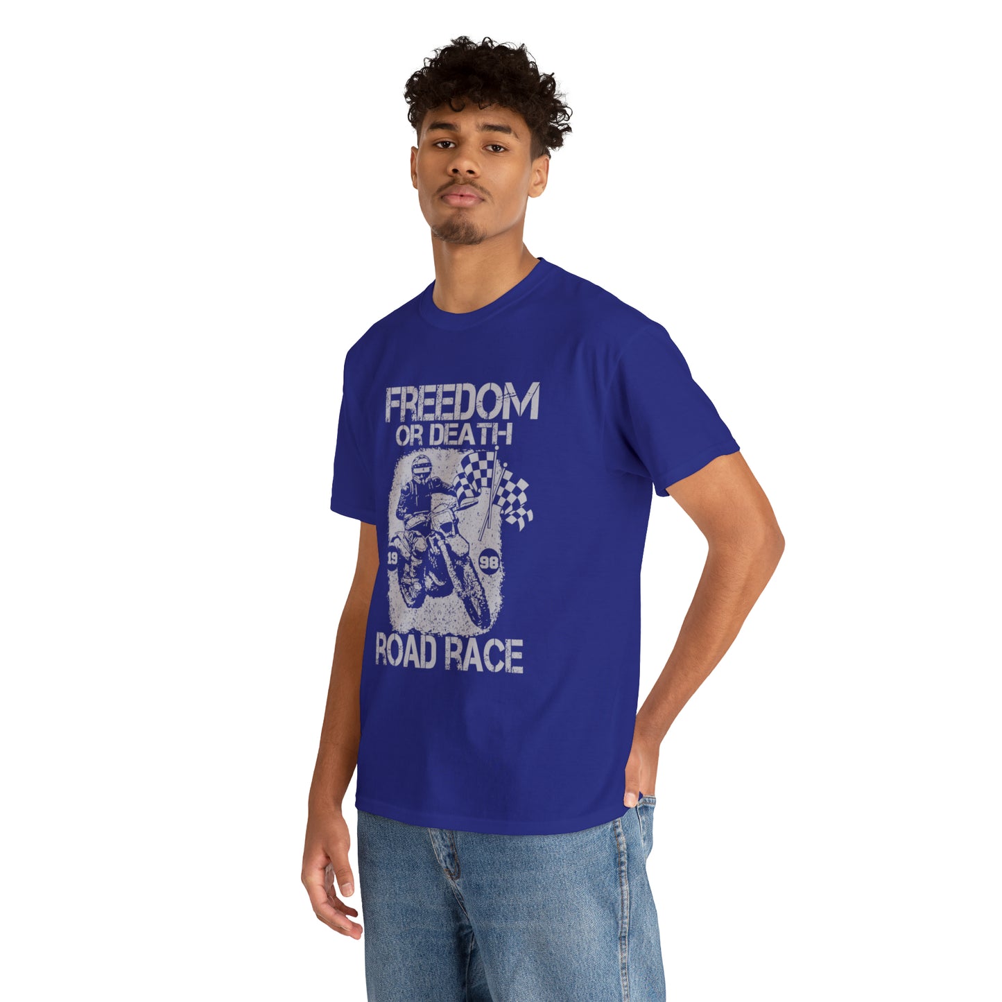 Freedom Or Death Motorcycle Lover T-Shirt