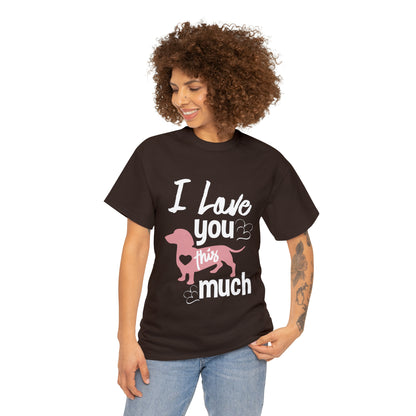 I Love You This Much - Women Cat T-Shirt