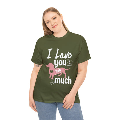 I Love You This Much - Women Cat T-Shirt