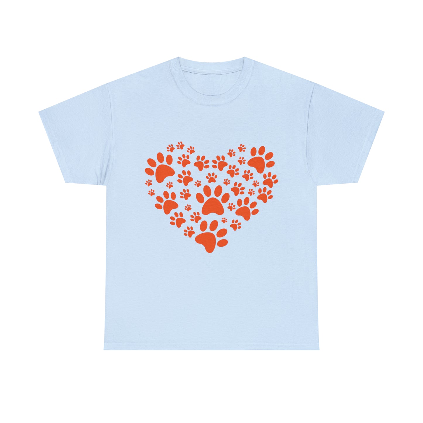 Heart With Paws - Women Cat T-Shirt