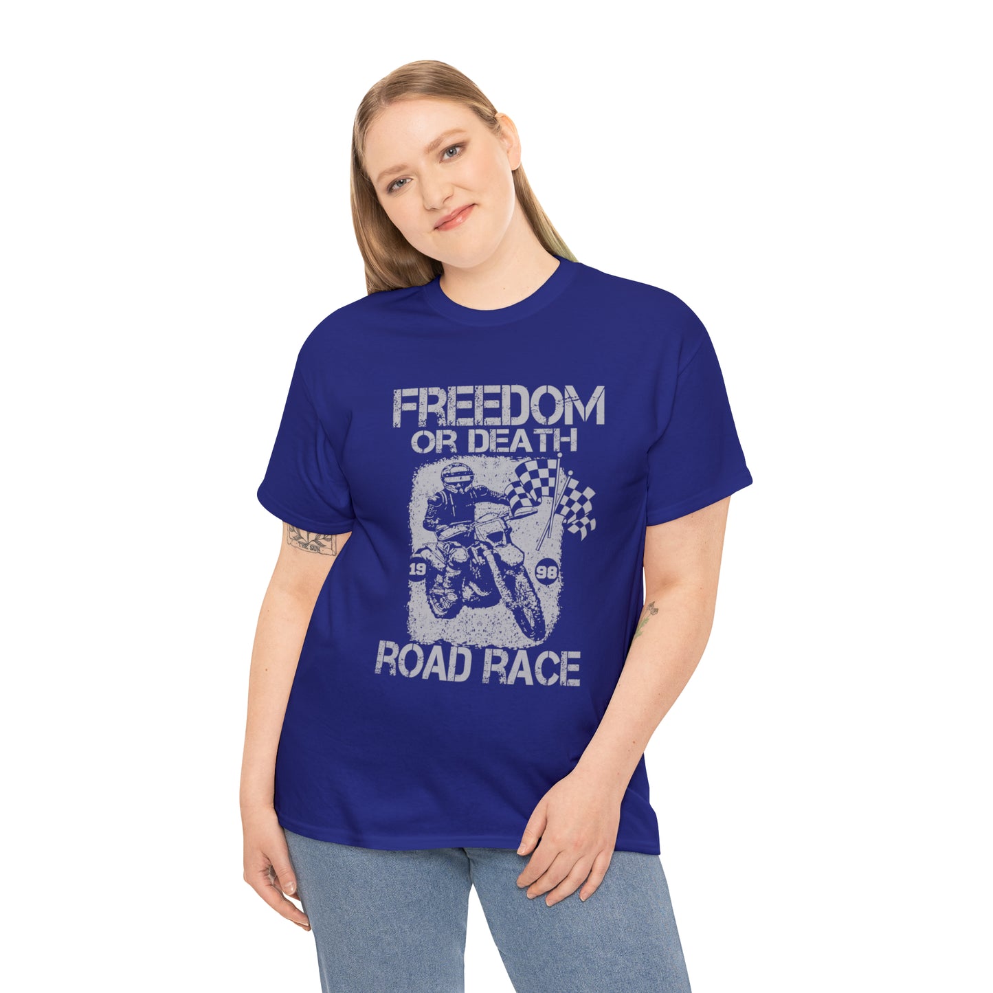 Freedom Or Death Motorcycle Lover T-Shirt