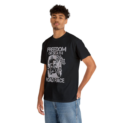 Freedom Or Death Motorcycle Lover T-Shirt