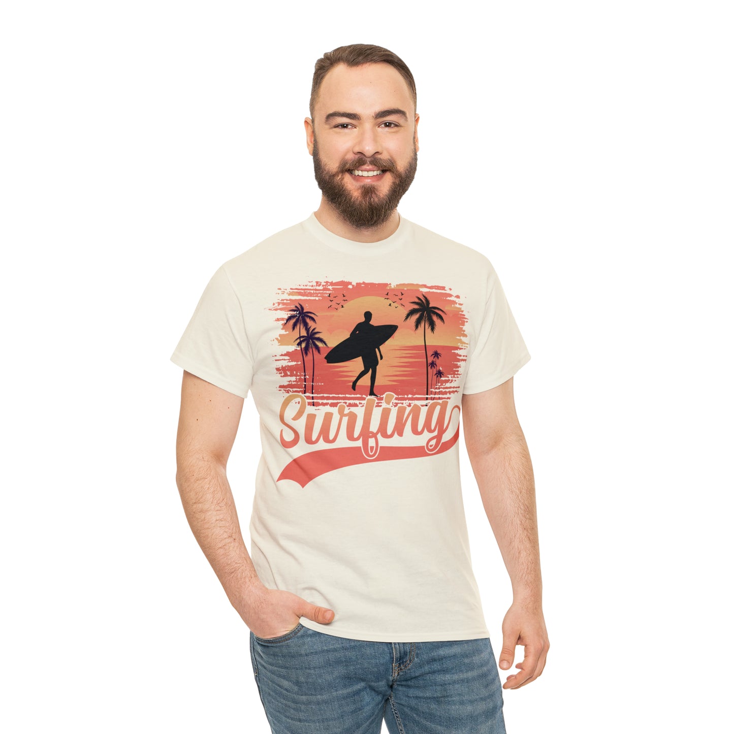 Summer mix: Surfing Cotton T-Shirt