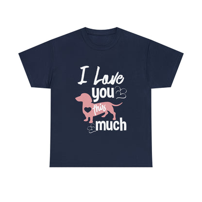 I Love You This Much - Women Cat T-Shirt