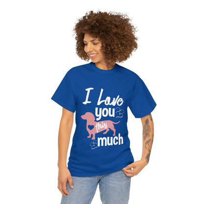 I Love You This Much - Women Cat T-Shirt