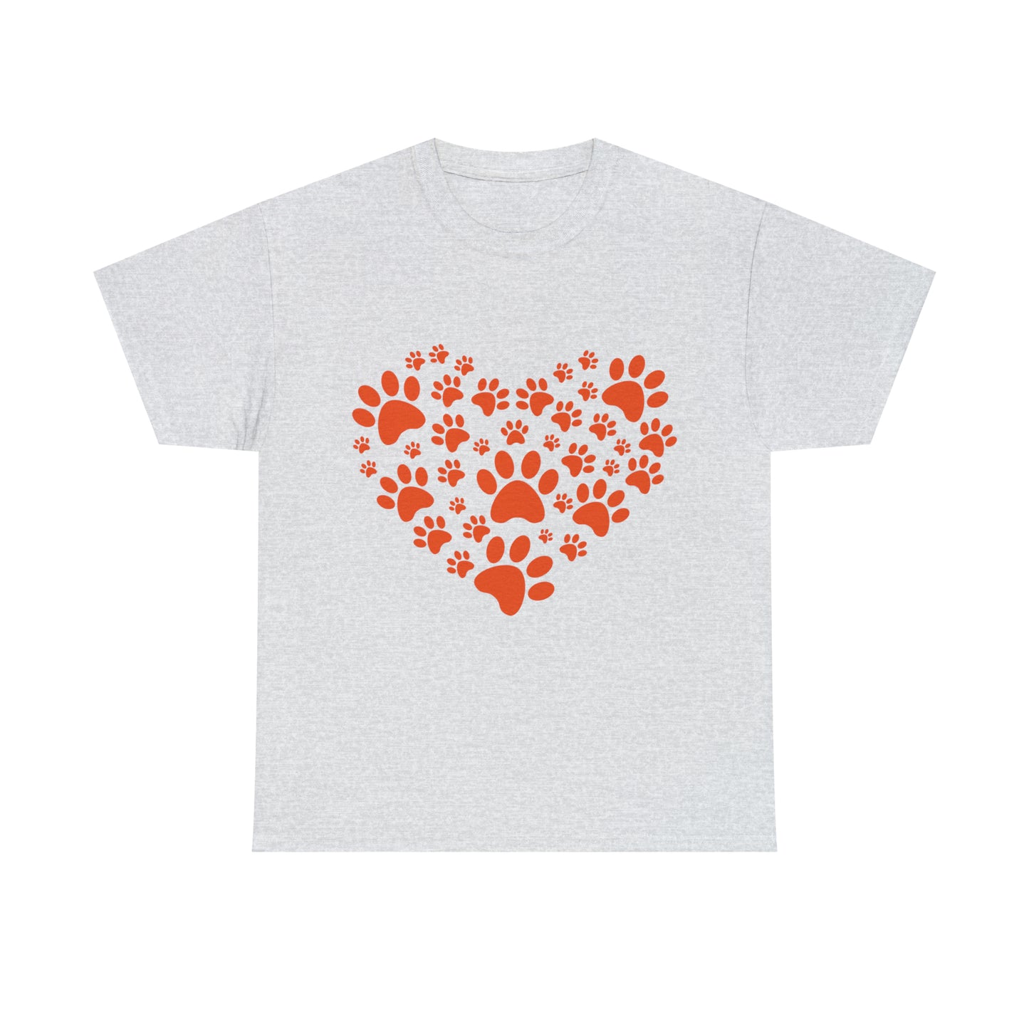 Heart With Paws - Women Cat T-Shirt