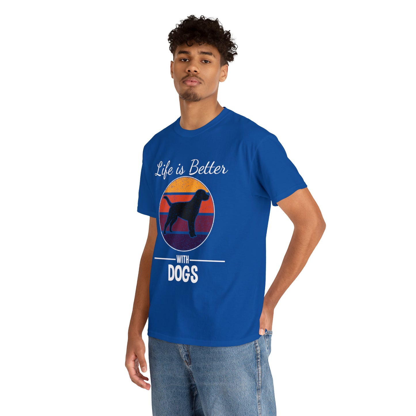 Life Is Better With Dogs Dog Lover T-Shirt