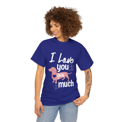 I Love You This Much - Women Cat T-Shirt