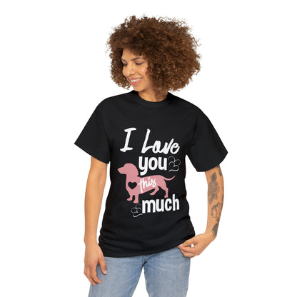 I Love You This Much - Women Cat T-Shirt