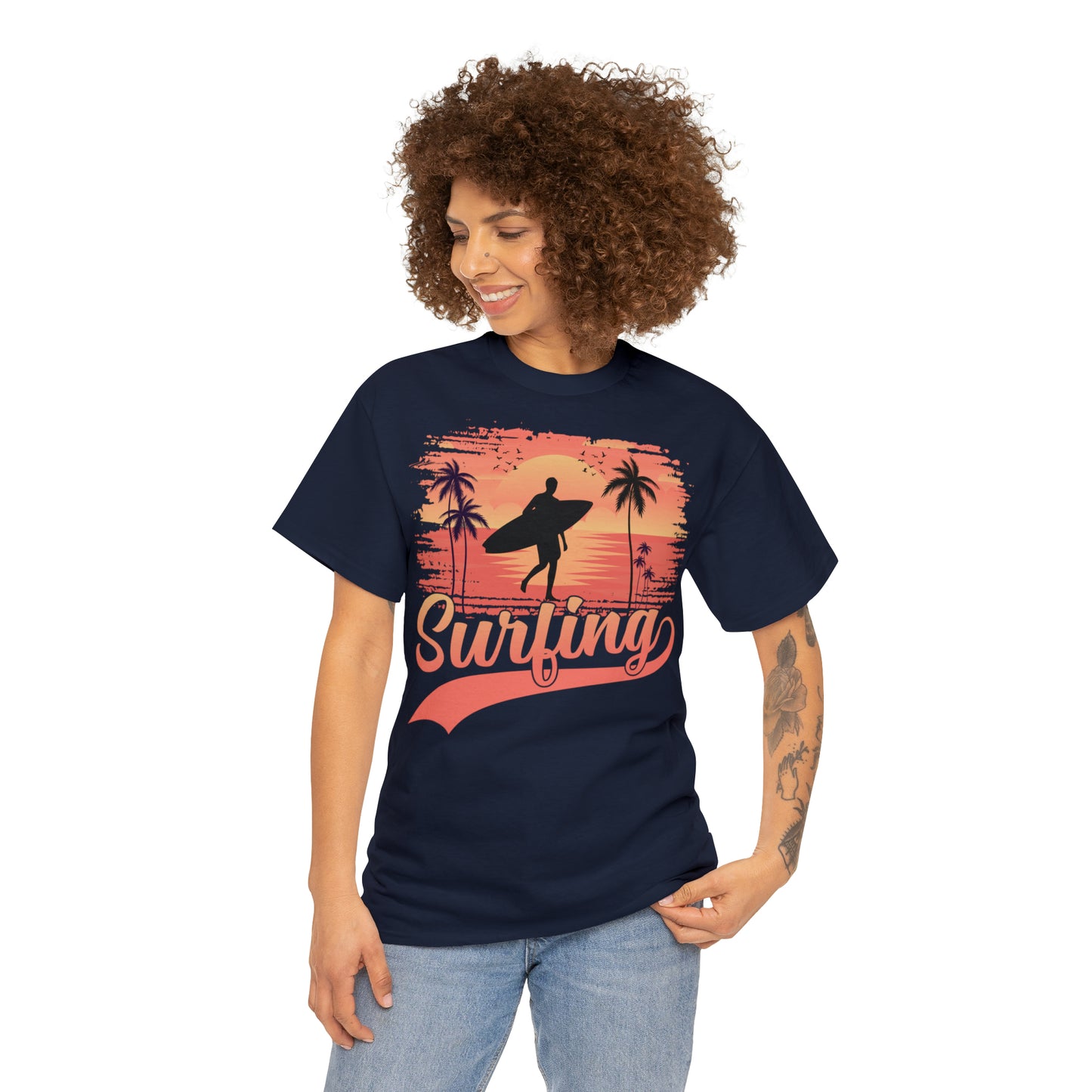 Summer mix: Surfing Cotton T-Shirt