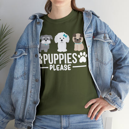 Puppies Please - Women Dog T-Shirt